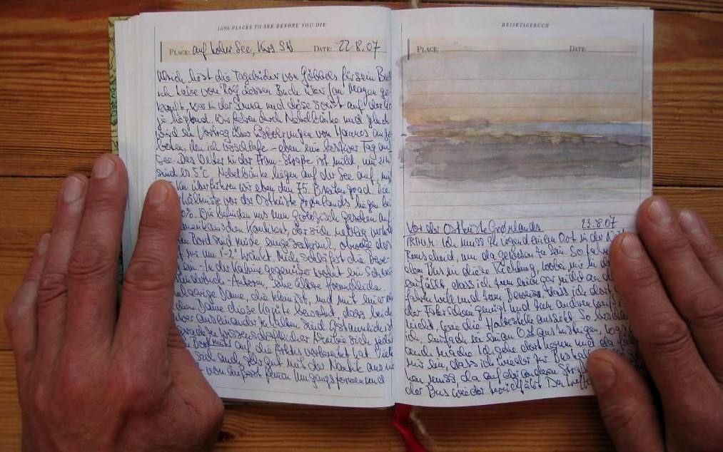 Das arktische Tagebuch, Klausbernd Vollmar