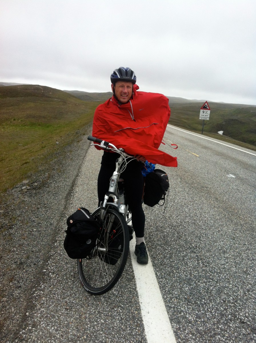 The wind was brutal.