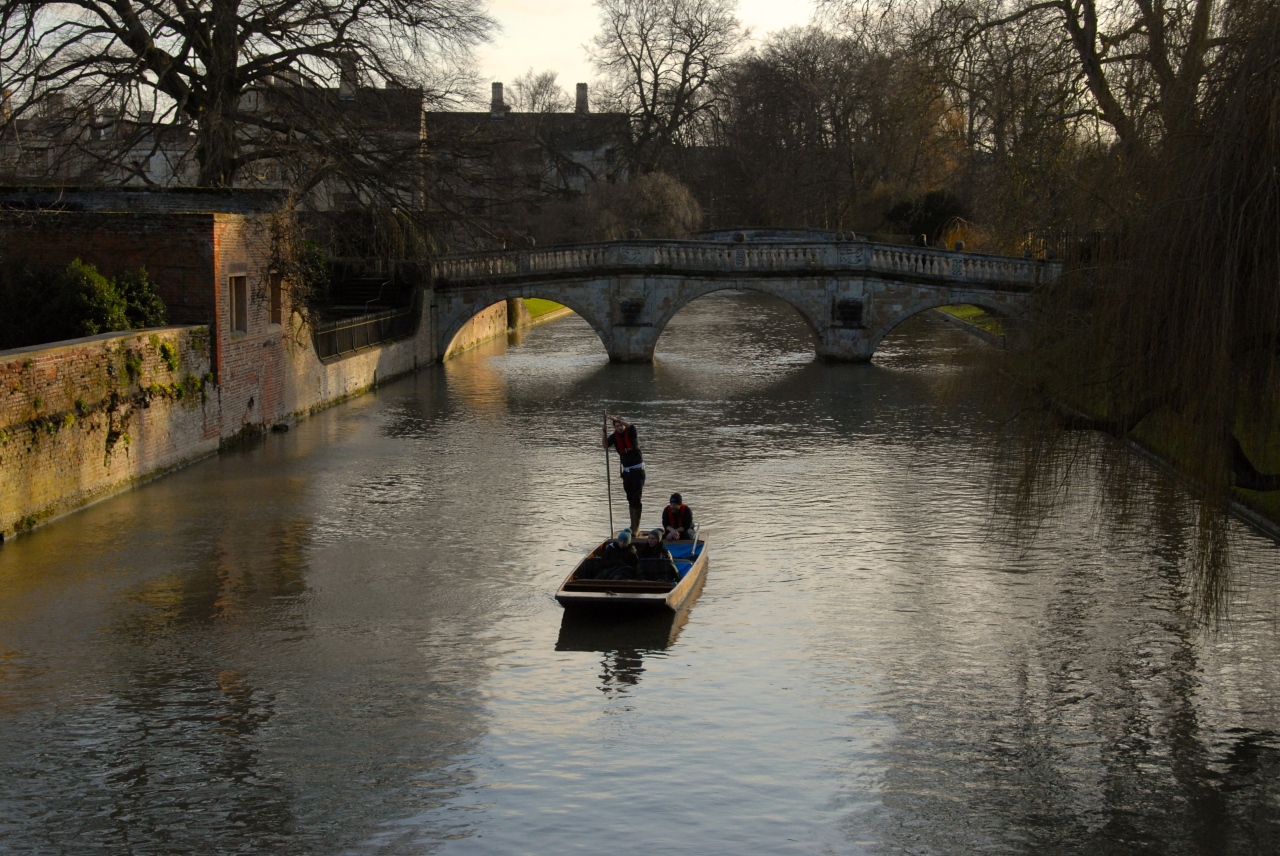 Punting on the Cam, Cambridge, Foto: Hanne Siebers